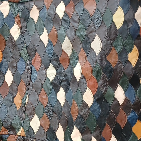 Leathercraft Vintage Fish Scale Jacket - Picture 12 of 12